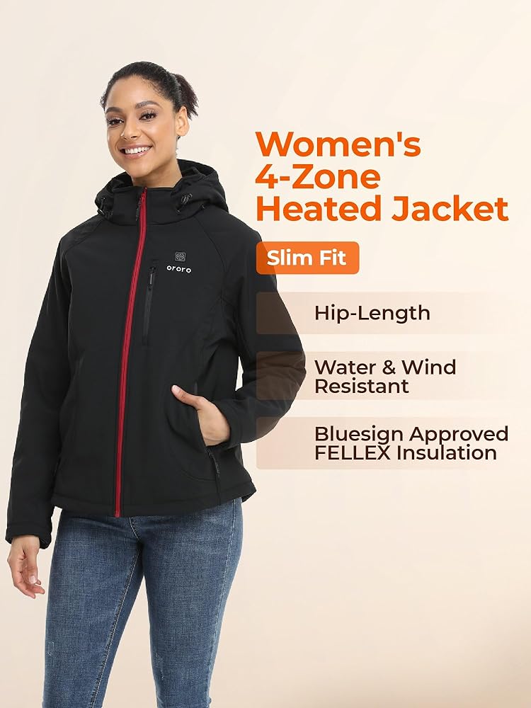 ジャケット・アウター LANTERN HEATING COAT Heated Jacket for Men with Battery Pack 7.4V/16000mAh